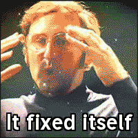 Macro mindblown:  It fixed itself